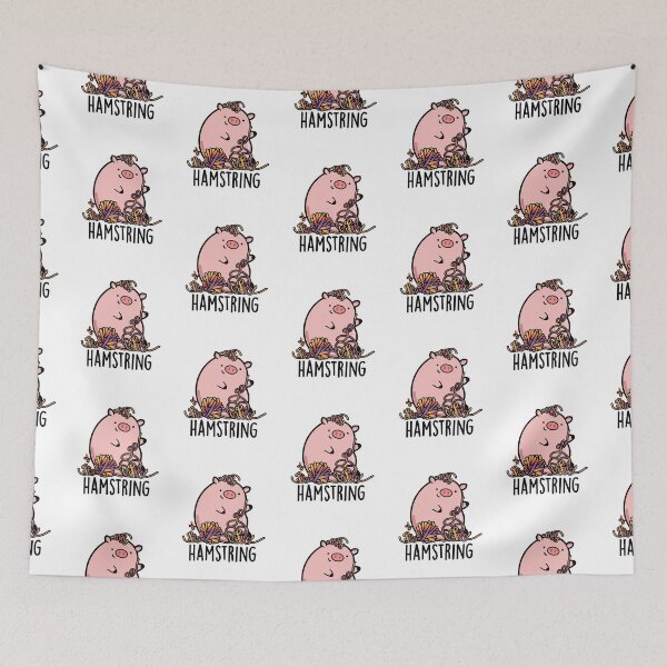 Item preview, Hamstring Funny Pig Puns  designed and sold by punnybone.