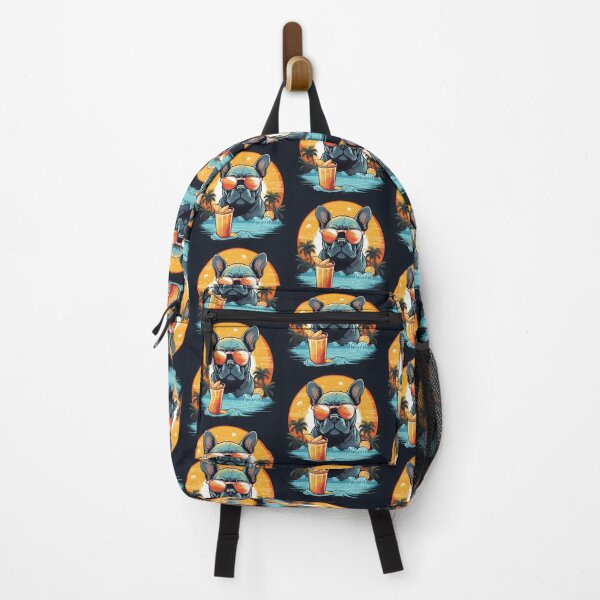 Item preview, French Bulldog Sunshine Beach designed and sold by ARTficiallyAnon.