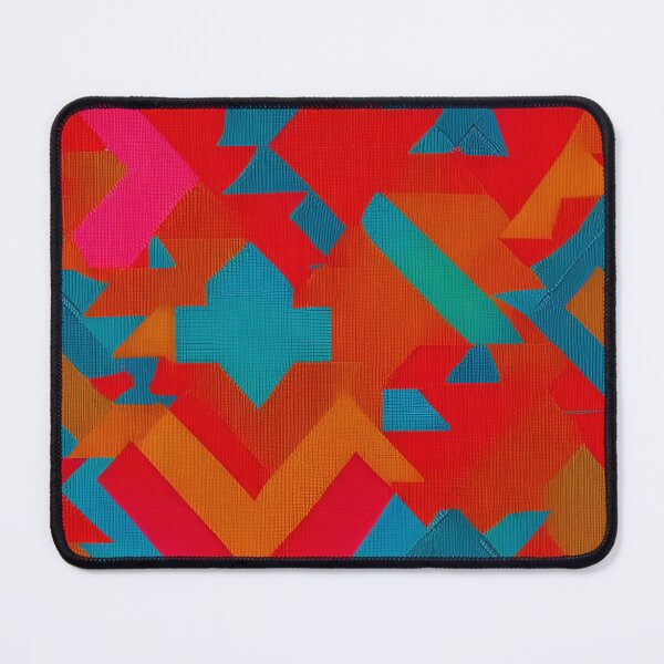 Item preview, Abstract seamless vintage tribal fabric colorful pattern background designed and sold by gmm2000.