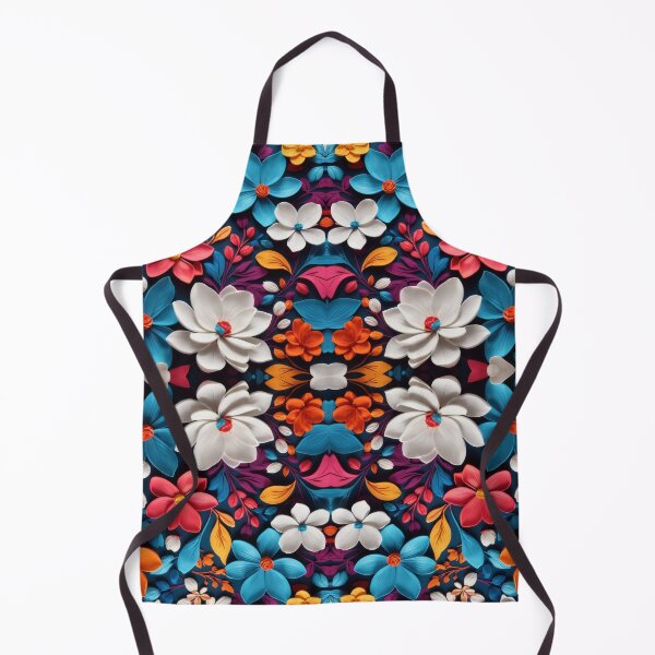 Item preview, Bright color 3d flowers abstract pattern designed and sold by Itzjustlife.