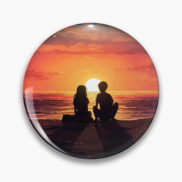 Item preview, Anime Aesthetic Pink Vibes Sunset designed and sold by Yana Grech.