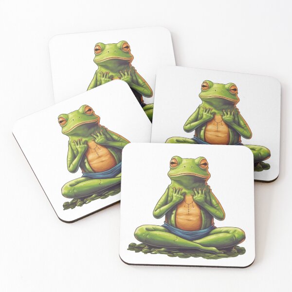 Item preview, Namaste! Frog yoga is the best way to stay zen and happy designed and sold by cafegrafis.