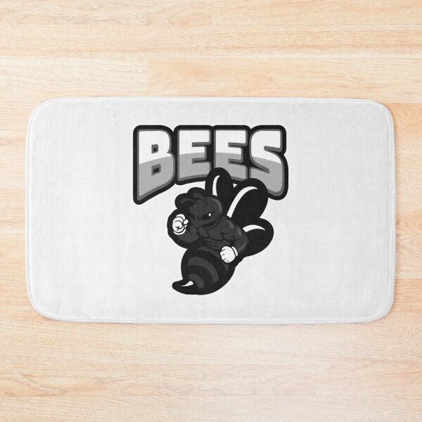 Item preview, Cheering Honey Bee Sports Team Art Logo   designed and sold by DelMarquardt.