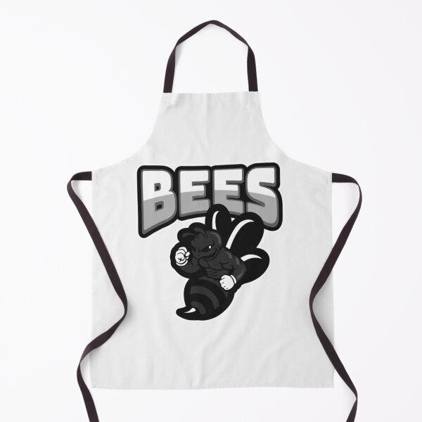 Item preview, Cheering Honey Bee Sports Team Art Logo   designed and sold by DelMarquardt.