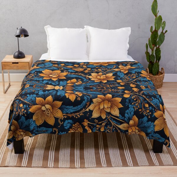 Item preview, Beautiful flowers on a vine abstract pattern designed and sold by Itzjustlife.