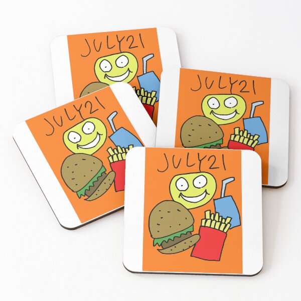 Item preview, JULY 21st National Junk Food Day (color) JULY 21 designed and sold by DondokoDonta.