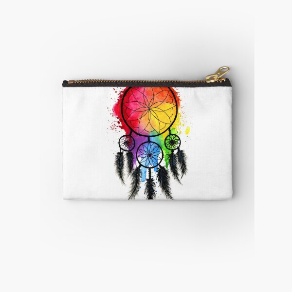 Item preview, Rainbow dream catcher art designed and sold by Lianne Marie.