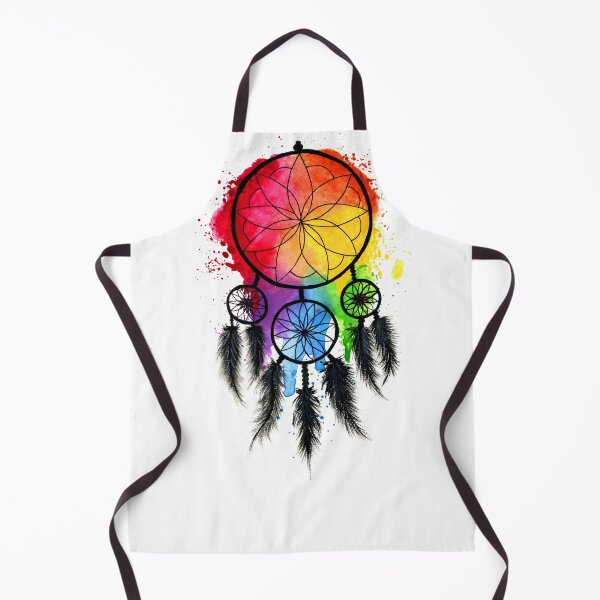 Item preview, Rainbow dream catcher art designed and sold by Lianne Marie.