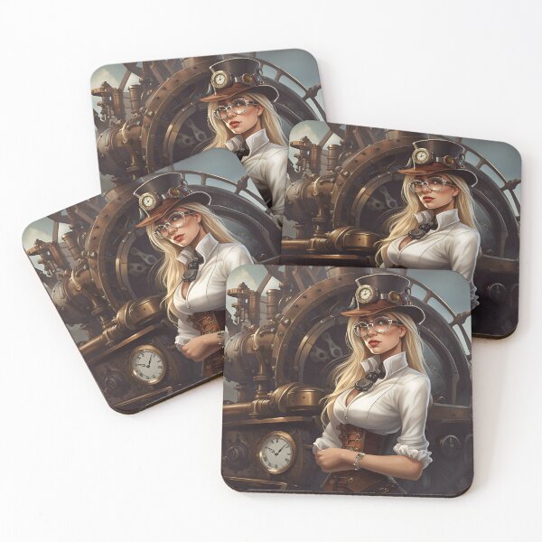 Aperçu de l'œuvre Blondy steampunk woman créée et vendue par Dani-68.