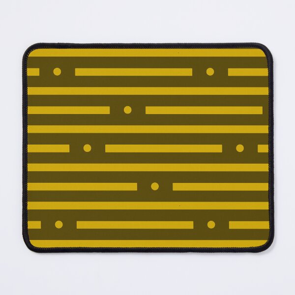 Item preview, Abstract: Dots and dashes: Light Yellow On Dark Yellow designed and sold by TheScraggyBeard.
