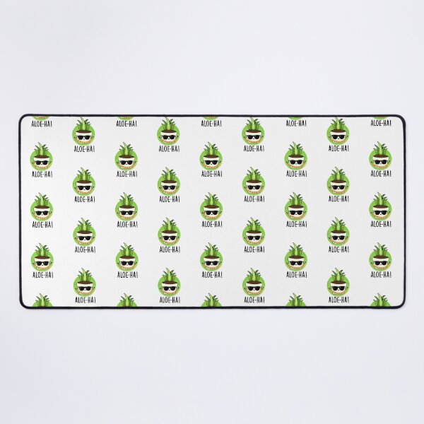 Item preview, Aloe-ha Funny Hawaiian Plant Puns  designed and sold by punnybone.