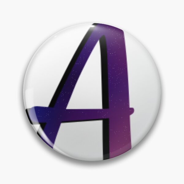 Item preview, The letter A galaxy designed and sold by AmyJStickers.