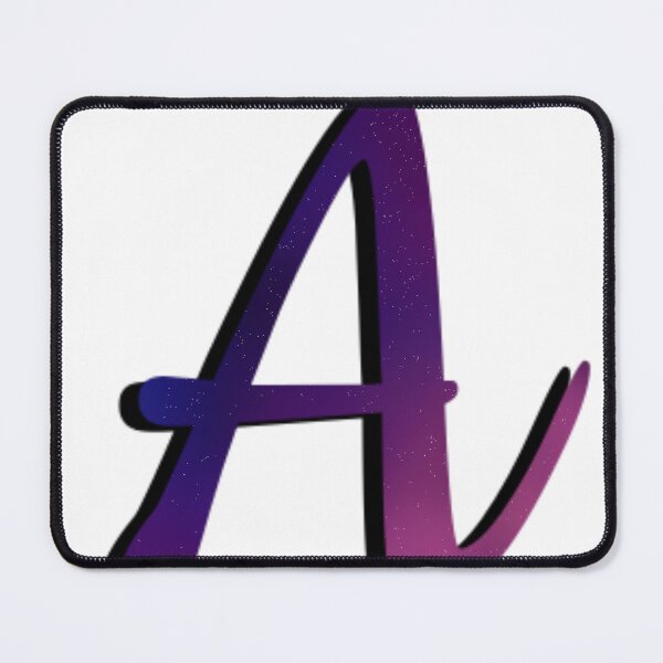 Item preview, The letter A galaxy designed and sold by AmyJStickers.