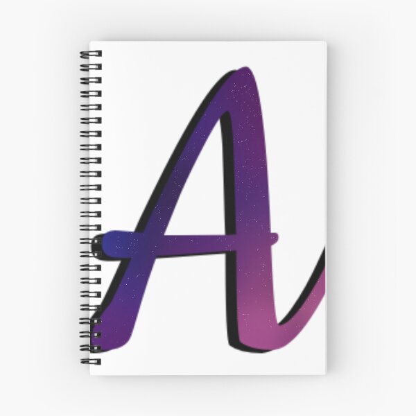 Item preview, The letter A galaxy designed and sold by AmyJStickers.