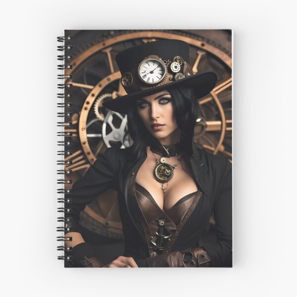 Artikelvorschau, Frau im Steampunk-Stil entworfen und verkauft von Dani-68.