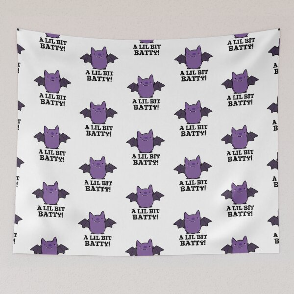 Item preview, A Little Batty Funny Bat Puns  designed and sold by punnybone.