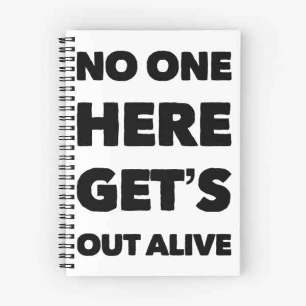 Item preview, No One Here Get_s Out Alive, Jim Morrison designed and sold by leightonhubert.