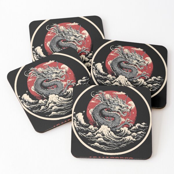 Item preview, Japanese Dragon: Emblem of Courage and Wisdom designed and sold by tommulliner.