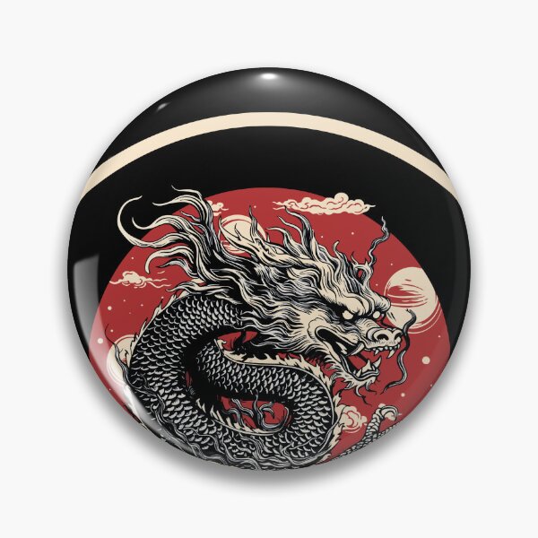 Item preview, Japanese Dragon: Emblem of Courage and Wisdom designed and sold by tommulliner.