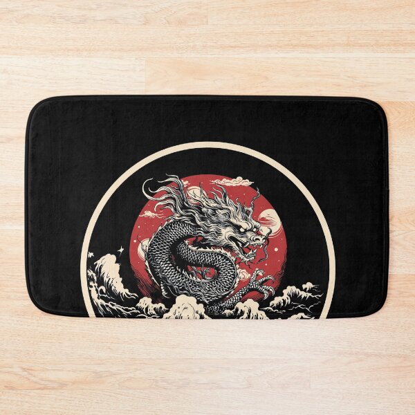 Item preview, Japanese Dragon: Emblem of Courage and Wisdom designed and sold by tommulliner.