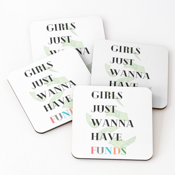 Item preview, Girls Just Wanna Have FUNDS: Financial Empowerment - Sticker designed and sold by soniaaseguin.
