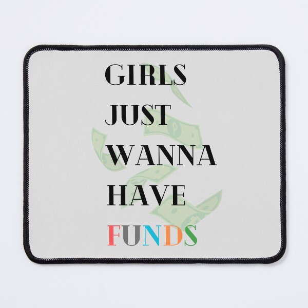 Item preview, Girls Just Wanna Have FUNDS: Financial Empowerment - Sticker designed and sold by soniaaseguin.