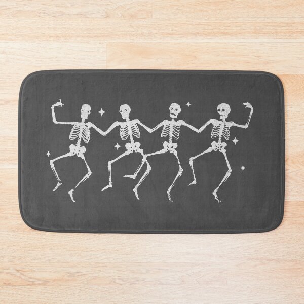 Item preview, Spooky Scary Skeleton Dance Halloween Aesthetic Goth Black Halloween Art - Funny Halloween designed and sold by CookieBoogie-RB.