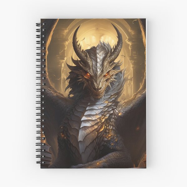 Item preview, The Gold Dragon Librarian designed and sold by mythcaldion.