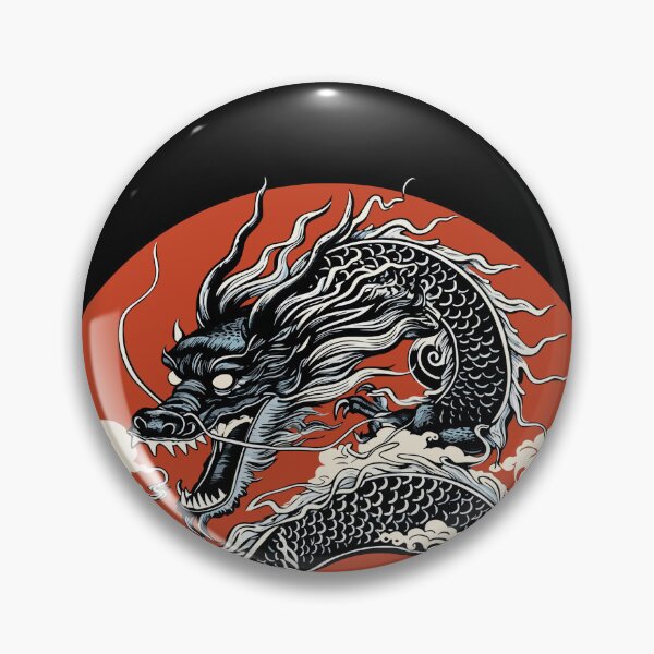 Item preview, Japanese Dragon: Emblem of Courage and Wisdom designed and sold by tommulliner.
