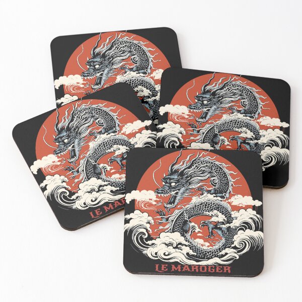 Item preview, Japanese Dragon: Emblem of Courage and Wisdom designed and sold by tommulliner.