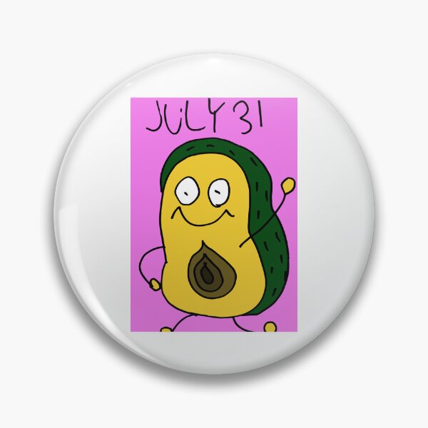 Item preview, JULY 31th National Avocado Day (color) JULY 31 designed and sold by DondokoDonta.