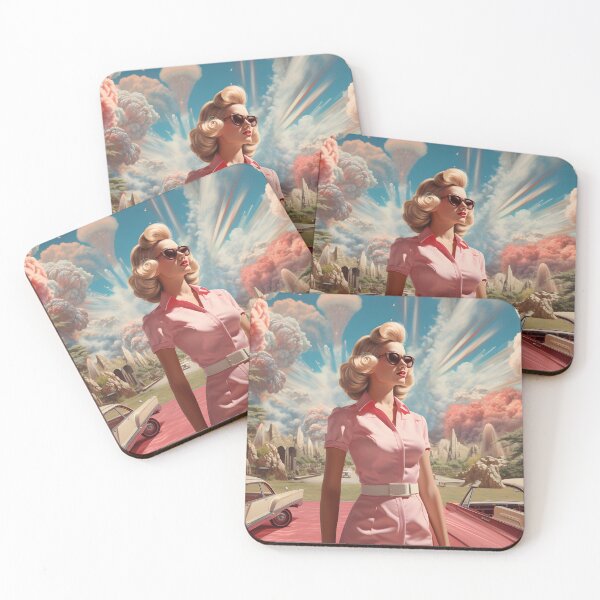 Item preview, Barbenheimer vintage art designed and sold by ArtFusion-Shop.
