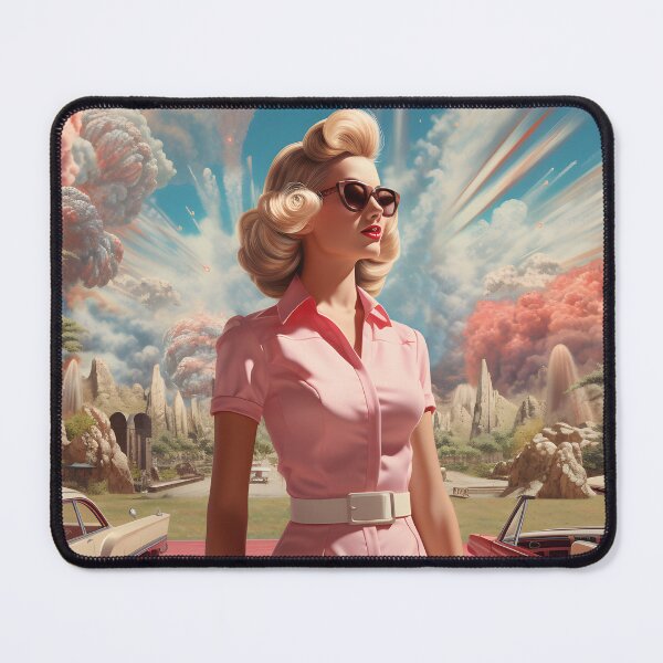 Item preview, Barbenheimer vintage art designed and sold by ArtFusion-Shop.