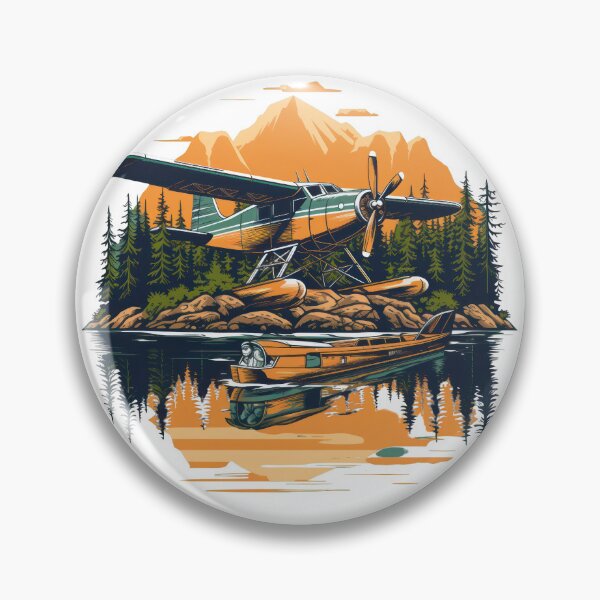 Item preview, Nothing beats a scenic journey on a docked floatplane in the wilderness designed and sold by cafegrafis.