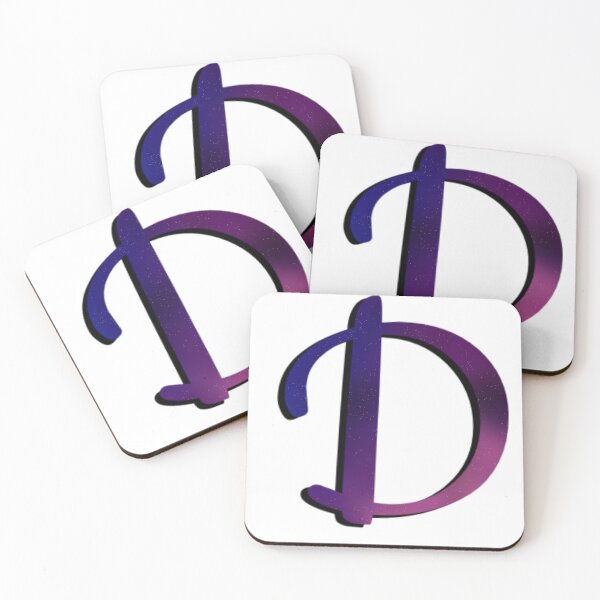 Item preview, The letter D galaxy designed and sold by AmyJStickers.