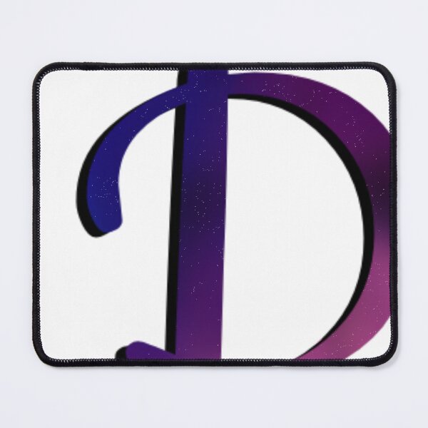 Item preview, The letter D galaxy designed and sold by AmyJStickers.