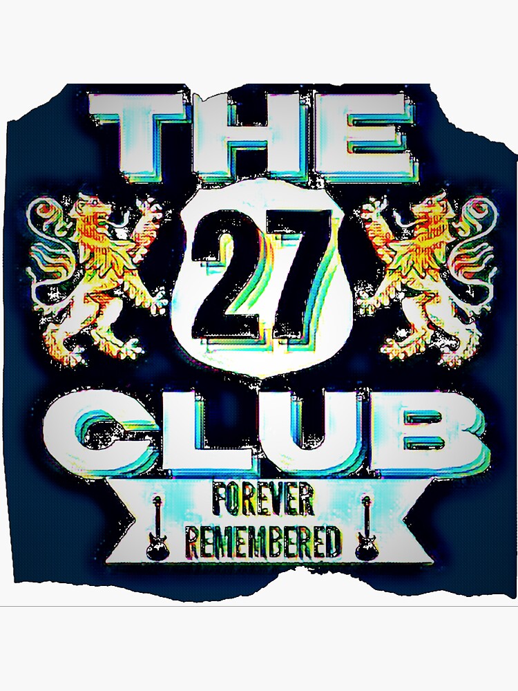THE 27 CLUB Sticker