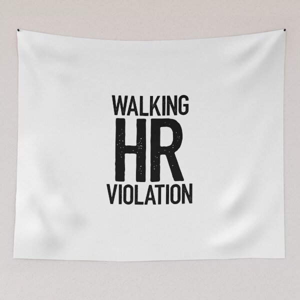 Item preview, Walking HR Violation designed and sold by kamairoan.