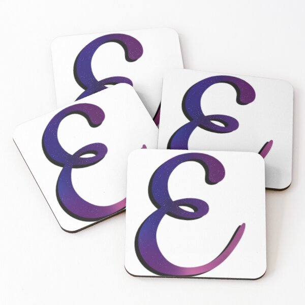 Item preview,  The letter E galaxy designed and sold by AmyJStickers.