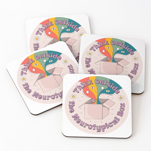 Item preview, Think outside the neurotypical box designed and sold by onieku.