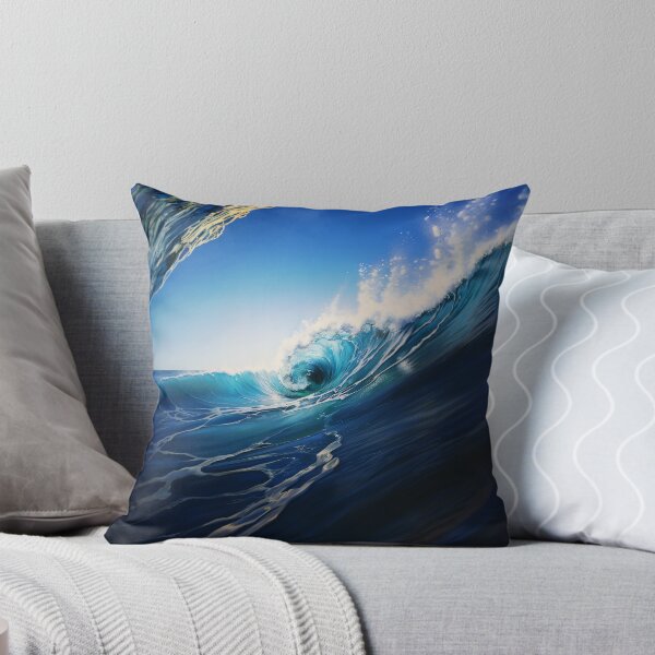Item preview, North Shore Blue Ocean Waves designed and sold by solrevolver.