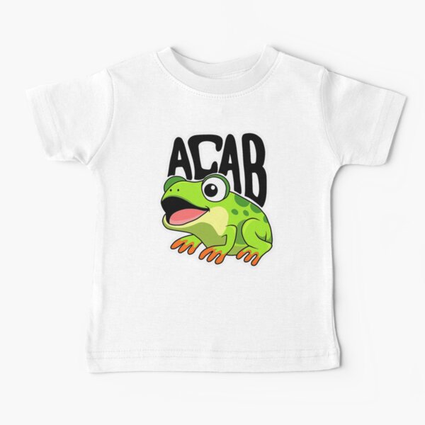 Froschaugen mit einem Froschmund. Frogger T-Shirt' Baby