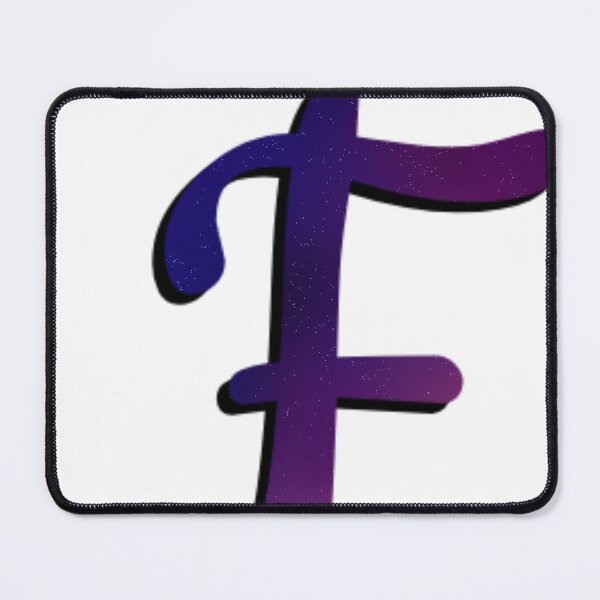 Item preview, The letter F galaxy designed and sold by AmyJStickers.