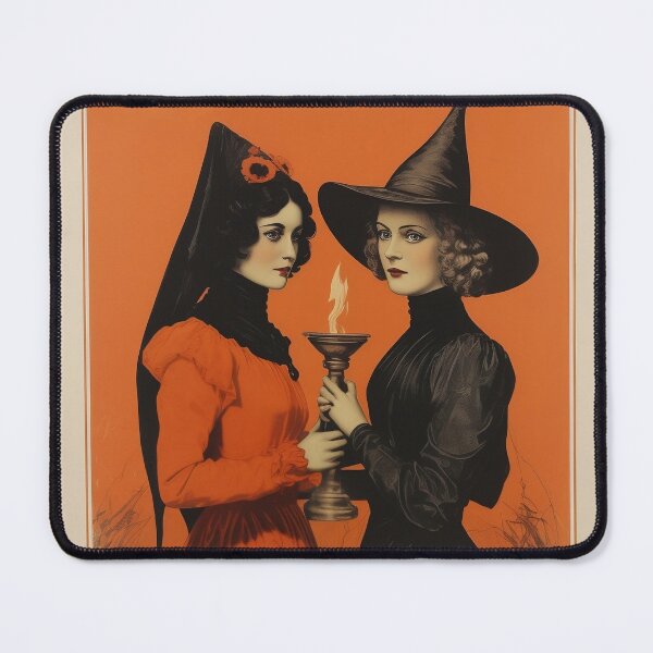 Item preview, Vintage sapphic witches designed and sold by Forest Alchemist.