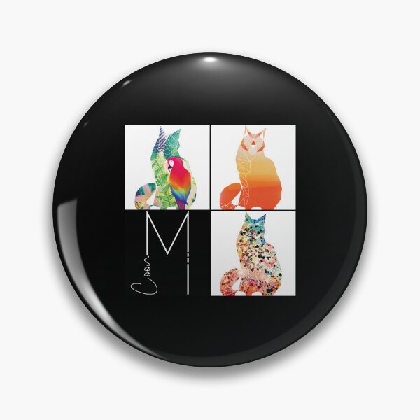 Item preview, Mister Coon Geometric Maine Coon Cat Collection designed and sold by CarolineSaldana.