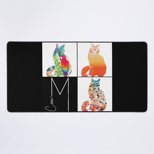 Item preview, Mister Coon Geometric Maine Coon Cat Collection designed and sold by CarolineSaldana.