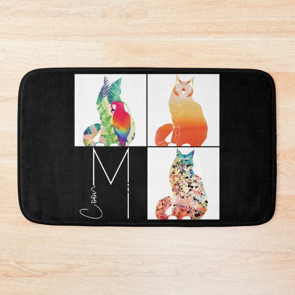 Item preview, Mister Coon Geometric Maine Coon Cat Collection designed and sold by CarolineSaldana.