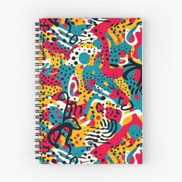 Item preview, Summery modern pattern with abstract pop art motifs designed and sold by Pflugart.
