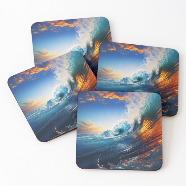 Item preview, North Shore Ocean Sunset Surfs Up designed and sold by solrevolver.