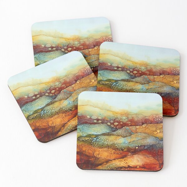 Item preview, Contemporary abstract landscape 10 designed and sold by Art by Lilia.